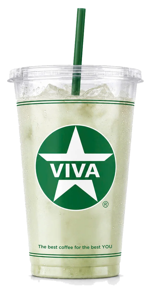 Ly Viva Star Coffee — mặt trước